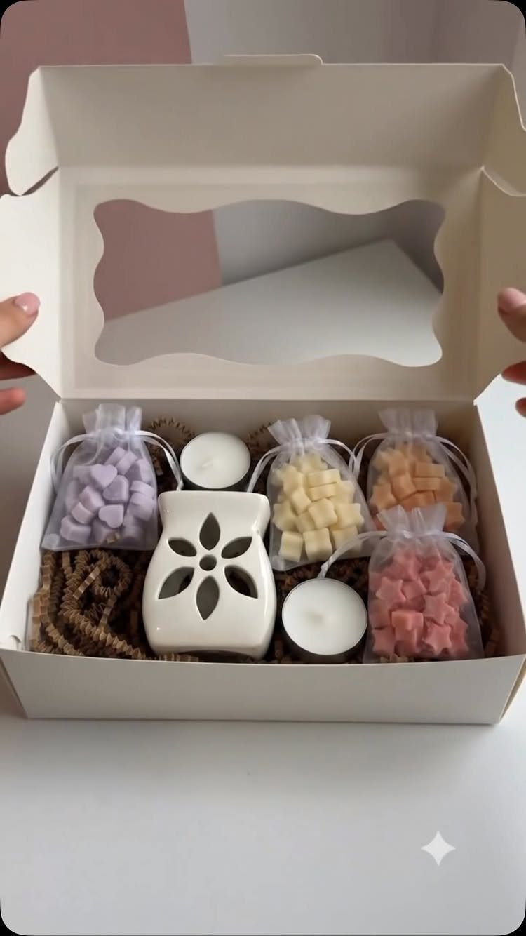29 Trendy Gift Ideas for Her: The 2026 Gift Guide 18 Wax warmer gift set with colorful wax melts and tea light candles in box